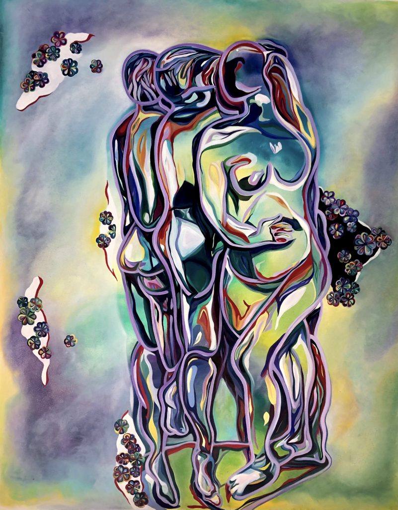 Three Graces 30 X 24in Oil On Panel 801x1024